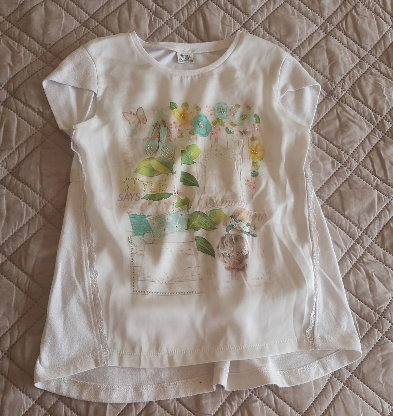 T shirt menina 8 anos Mayoral